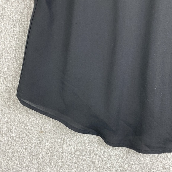Lulu’s Sweet Fling black camisole coquette S minimalist y2k edgy office evening - Picture 6 of 12